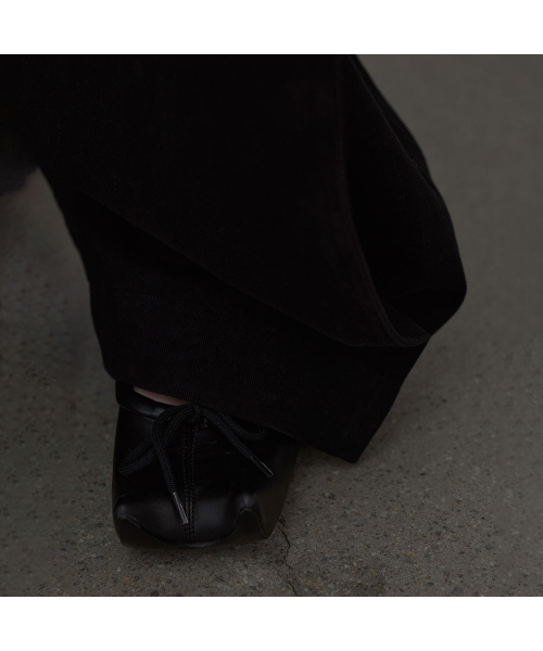 LCDC TM(エルシーディーシーティーエム)の「CURVED SNAP PANTS (BLACK)(その他パンツ・レディース・その他・SMALL/MEDIUM)」の9枚目の写真