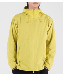 BUTTON SEOUL（ボタンソウル）の「[Duck Down 90/10] Fleece-Mixed Nylon Duck Down Hiking Jacket (Neon Green)（ダウンジャケット/コート・メンズ）」