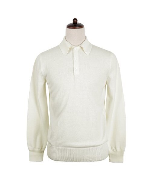 sortie(ソルティ)の「14gg Polo Collar Knit (Ivory)(ニット/セーター・メンズ・その他・MEDIUM/LARGE/X-LARGE)」の4枚目の写真