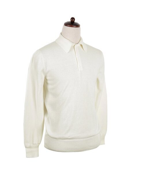 sortie(ソルティ)の「14gg Polo Collar Knit (Ivory)(ニット/セーター・メンズ・その他・MEDIUM/LARGE/X-LARGE)」の5枚目の写真