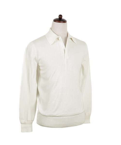 sortie(ソルティ)の「14gg Polo Collar Knit (Ivory)(ニット/セーター・メンズ・その他・MEDIUM/LARGE/X-LARGE)」の6枚目の写真