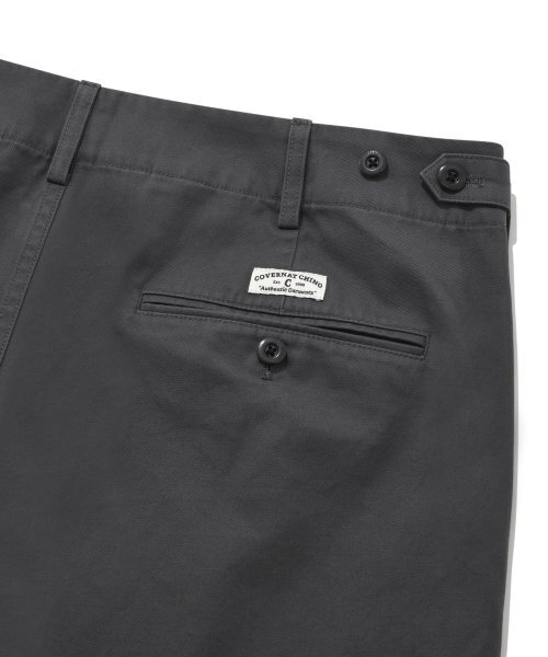 COVERNAT(カバーナット)の「ワイドチノパンツチャコール(その他パンツ・レディース・その他・LARGE/X-LARGE/XX-LARGE)」の7枚目の写真