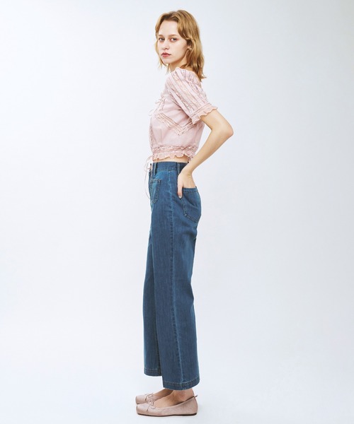 ME COUTURE（ミークチュール）の「レースMIXヴィクトリアンブラウス（シャツ/ブラウス・レディース・ラベンダー/ピンク/オフホワイト・FREE）」の12枚目の写真