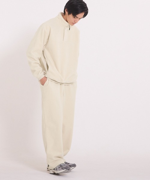 coca（coca）（コカ）の「両面フリースドローパンツ（その他パンツ・メンズ・ブラック/アイボリー・L/M/XL）」の5枚目の写真