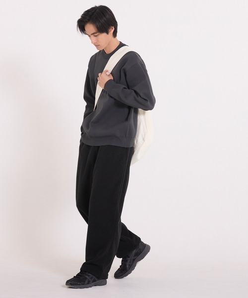 coca（coca）（コカ）の「両面フリースドローパンツ（その他パンツ・メンズ・ブラック/アイボリー・L/M/XL）」の14枚目の写真