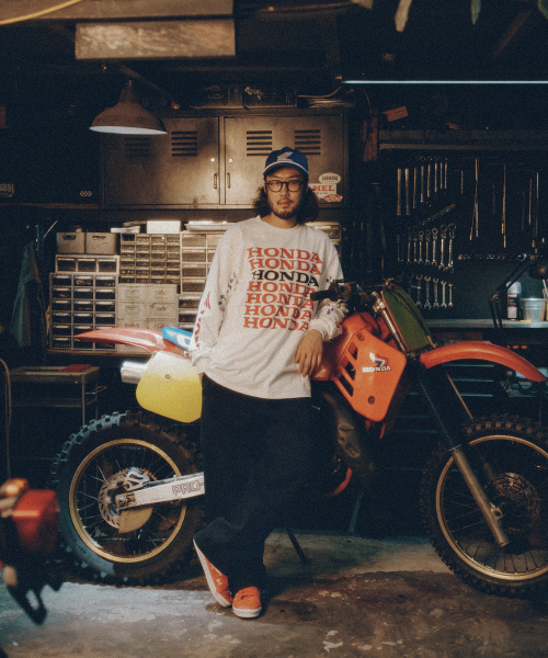PHYPS MOTORCYCLE(フィップスモーターサイクル)の「Honda VTG logo Canvas pants_Black(その他パンツ・レディース・その他・LARGE/MEDIUM/SMALL/X-LARGE)」の12枚目の写真