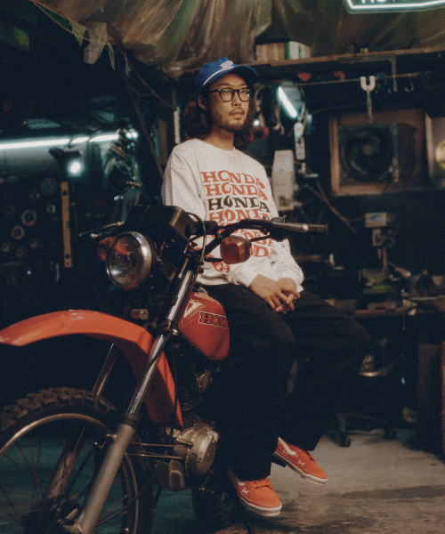 PHYPS MOTORCYCLE(フィップスモーターサイクル)の「Honda VTG logo Canvas pants_Black(その他パンツ・レディース・その他・LARGE/MEDIUM/SMALL/X-LARGE)」の13枚目の写真