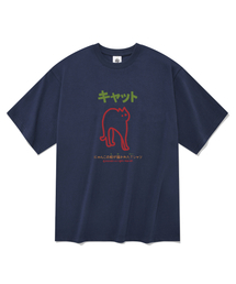 ガイド半袖Tシャツネイビー