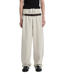 TRUNK PROJECT（トランクプロジェクト）の「Belted Lounge Pants_Ivory（その他パンツ）」