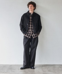 NewAnce(�j���A���X)�́yNewAnce�zWide Two-Tuck Pants�@/�@���C�h�c�[�^�b�N�p���c�@�X���b�N�X�@-�I���W�i���c�C���V���[�Y-�@��Z�b�g�A�b�v�Ή���(���̑��p���c)