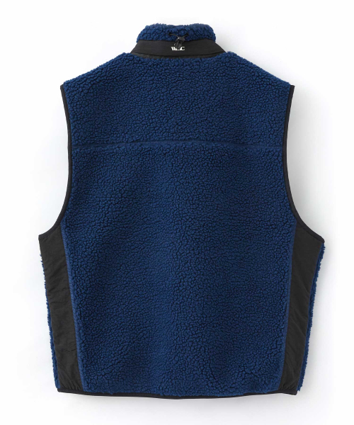WMC(ダブリューエムシー)の「シェルパフリースベスト_NAVY(ベスト・レディース・ネイビー・MEDIUM/LARGE/X-LARGE)」の2枚目の写真