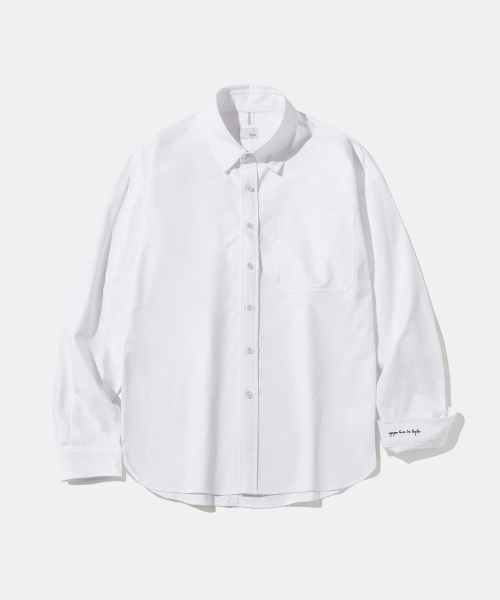 Diamond Layla(ダイアモンドレイラ)の「Semi Over fit Essential Oxford Normal Shirt S175-1(シャツ/ブラウス・レディース・その他・SMALL/MEDIUM/LARGE/X-LARGE/XX-LARGE)」の1枚目の写真