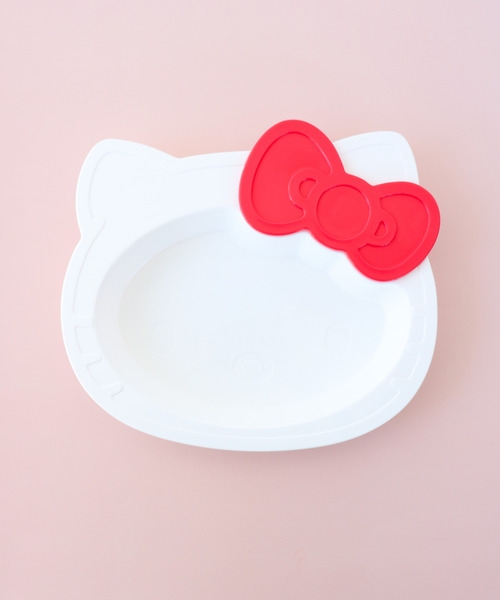 sanrio(サンリオ)の「〈SANRIO/サンリオ〉ハローキティ ベビー プレートセット KP-18(ベビーギフト・レディース・レッド・ONE SIZE)」の6枚目の写真