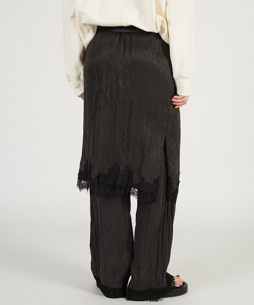 PRANK PROJECT（プランクプロジェクト）の「【2026Spring Pre-Order】トリムレース2WAYパンツ / Trim Lace 2WAY Pants（その他パンツ・レディース・ブラック/マルチ/ホワイト・36/38）」の13枚目の写真