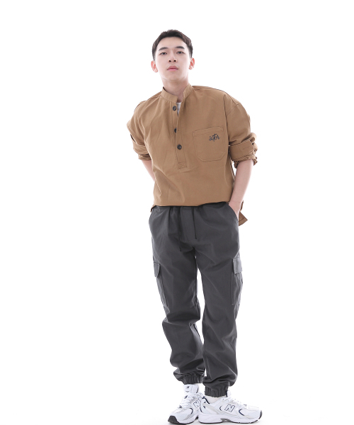 SAINTCREW（セントクルー）の「レトロラインカーゴジョガーパンツ RL-311CJ ダークグレー（スウェットパンツ・レディース・その他・SMALL/MEDIUM/LARGE/X-LARGE）」の11枚目の写真