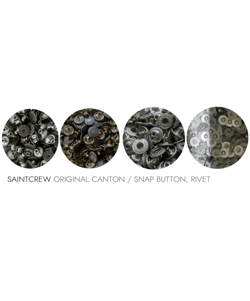 SAINTCREW(セントクルー)の「テーパードカットクロップハーフバンドパンツ TCH-326 ブラックデニム BRS(デニムパンツ・メンズ・その他・MEDIUM/LARGE/X-LARGE/XX-LARGE)」の9枚目の写真