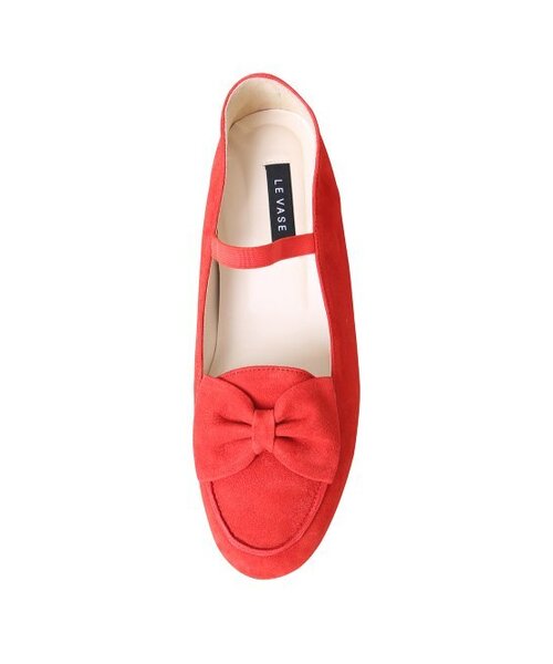 LEVASE（ルバズ）の「e.g) kitty driving loafer-red 1cm（バレエシューズ・レディース・その他・38/39/35/36/37/36.5/37.5/35.5/38.5）」の2枚目の写真