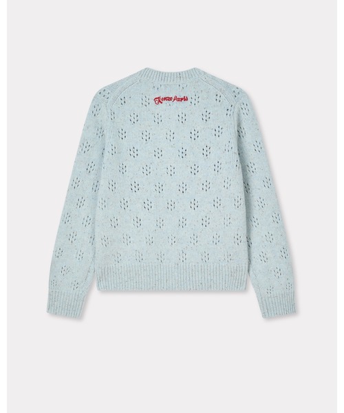 KENZO(ケンゾー)の「'KENZO Winter Holidays' エンブロイダリー カーディガン イン ウール(カーディガン/ボレロ・レディース・ブルー系その他・X-SMALL/SMALL)」の7枚目の写真