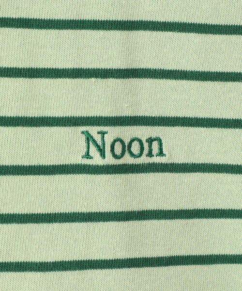 JOURNAL STANDARD relume(ジャーナルスタンダード レリューム)の「ONE DAYロゴボーダープルオーバー(Tシャツ/カットソー・レディース・ブラウン/ピンク/グリーン/グレー・FREE)」の7枚目の写真