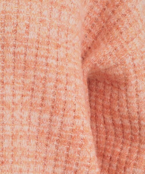 SHOO・LA・RUE（シューラルー）の「【洗濯機可】ふわふわミックスカラーニット（ニット/セーター・レディース・オレンジ/ライトグレー/ライトブルー・00）」の7枚目の写真