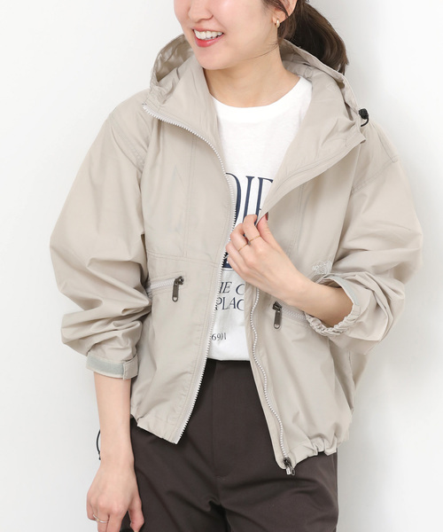 THE NORTH FACE（ザノースフェイス）の「《追加》【THE NORTH FACE】 Short Compact Jacket：ブルゾン NPW22630（マウンテンパーカー・レディース・カーキ/ブラック/アイボリー・LARGE）」の10枚目の写真