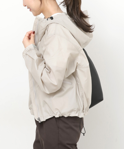 THE NORTH FACE（ザノースフェイス）の「《追加》【THE NORTH FACE】 Short Compact Jacket：ブルゾン NPW22630（マウンテンパーカー・レディース・カーキ/ブラック/アイボリー・LARGE）」の11枚目の写真