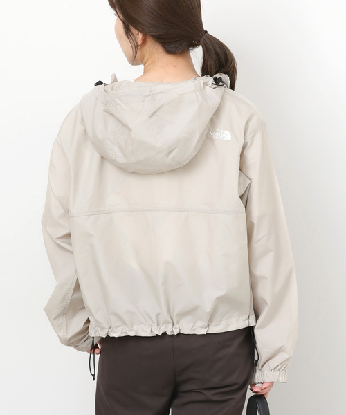 THE NORTH FACE（ザノースフェイス）の「《追加》【THE NORTH FACE】 Short Compact Jacket：ブルゾン NPW22630（マウンテンパーカー・レディース・カーキ/ブラック/アイボリー・LARGE）」の13枚目の写真