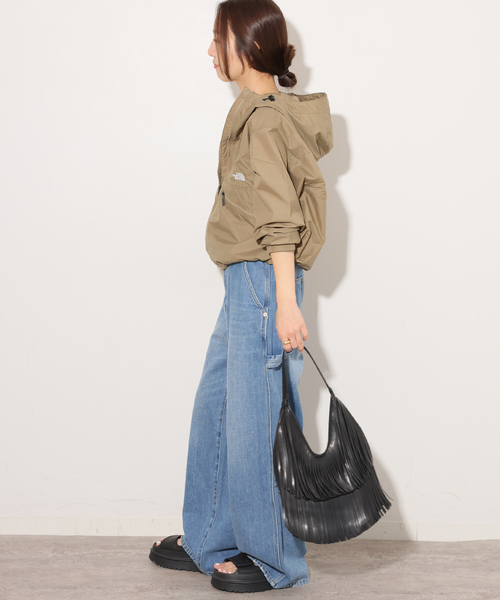 THE NORTH FACE（ザノースフェイス）の「《追加》【THE NORTH FACE】 Short Compact Jacket：ブルゾン NPW22630（マウンテンパーカー・レディース・カーキ/ブラック/アイボリー・LARGE）」の18枚目の写真