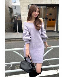 LUDICRUM（ルーディクルム）の「Off shoulder knit onepiece（ワンピース）」