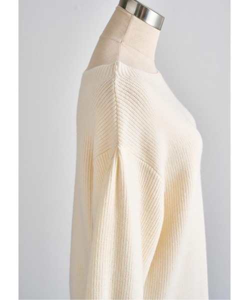 LUDICRUM（ルーディクルム）の「Off shoulder knit onepiece（ワンピース・レディース・ネイビー/アイボリー/ライラック・FREE）」の19枚目の写真