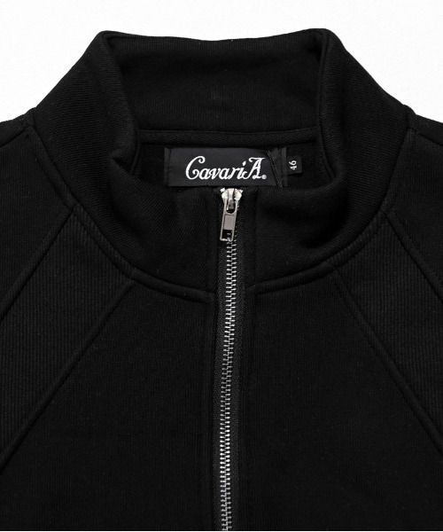 CavariA(キャバリア)の「『CavariA/キャバリア』裏起毛スタンドジップブルゾン(ブルゾン・メンズ・グレー/オートミール/ブラック・M/L)」の15枚目の写真
