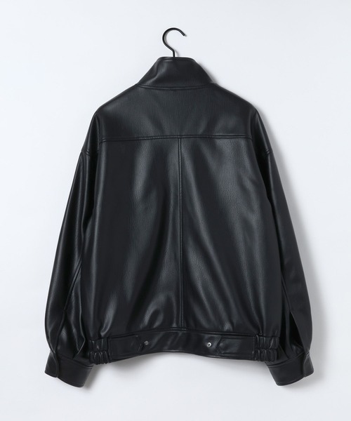 eL（エル）の「【eL】Leather Stand Blouson/636131（ブルゾン・レディース・ブラック/ブラウン・FREE）」の19枚目の写真