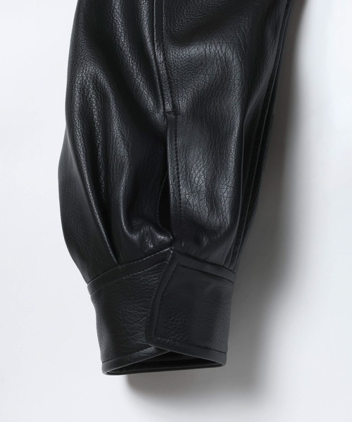 eL（エル）の「【eL】Leather Stand Blouson/636131（ブルゾン・レディース・ブラック/ブラウン・FREE）」の22枚目の写真