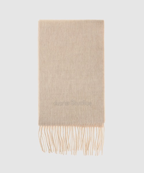 Acne Studios(アクネストゥディオズ)の「FN-UX-SCAR000473(マフラー・レディース・オートミール/グレー系その他/ダークブラウン系・ONE SIZE)」の3枚目の写真