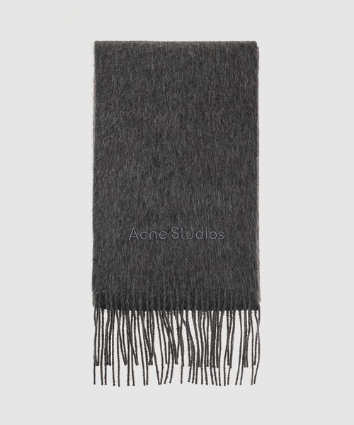 Acne Studios(アクネストゥディオズ)の「FN-UX-SCAR000473(マフラー・レディース・オートミール/グレー系その他/ダークブラウン系・ONE SIZE)」の1枚目の写真
