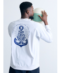 AIRIT（アイリット）の「アンカーリラックスフィットラッシュガード AM1183 WH（Tシャツ/カットソー）」