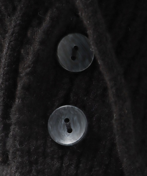 Three Four Time（ｽﾘｰﾌｫｰﾀｲﾑ）の「プレーンニットバラクラバ（ニットキャップ/ビーニー・レディース・ブルー/ブラック・FREE）」の17枚目の写真