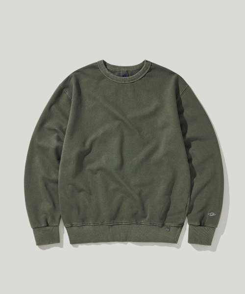 EASTGATE(イーストゲート)の「ピグメントコンパクトスウェットシャツオリーブ(スウェット・レディース・その他・SMALL/MEDIUM/LARGE/X-LARGE)」の1枚目の写真