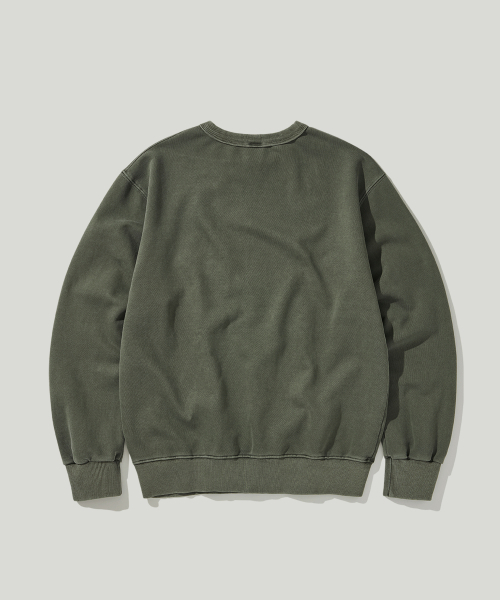 EASTGATE(イーストゲート)の「ピグメントコンパクトスウェットシャツオリーブ(スウェット・レディース・その他・SMALL/MEDIUM/LARGE/X-LARGE)」の2枚目の写真