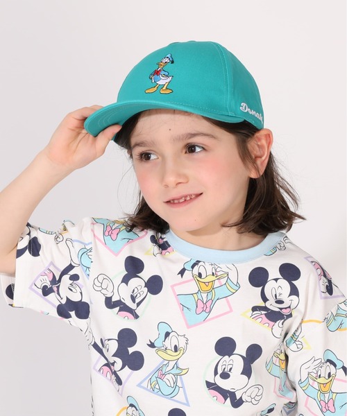 Disney（ディズニー）の「ディズニー カラーキャップ 1249（キャップ・キッズ・その他9/ブラック×レッド/ホワイト×ブルー/その他26・M size）」の2枚目の写真