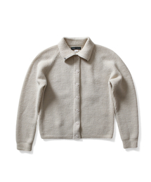 THOMASMORE（トーマスモア）の「ウールボタンアップカーディガン - エッグシェル（ニット/セーター）」