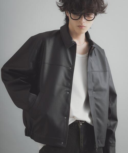 SENSE OF PLACE by URBAN RESEARCH(センスオブプレイスバイアーバンリサーチ)の「FLジップブルゾン(ブルゾン・メンズ・ブラック/ライトベージュ・LARGE/MEDIUM)」の3枚目の写真