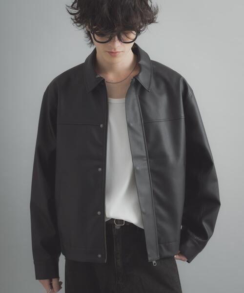 SENSE OF PLACE by URBAN RESEARCH(センスオブプレイスバイアーバンリサーチ)の「FLジップブルゾン(ブルゾン・メンズ・ブラック/ライトベージュ・LARGE/MEDIUM)」の4枚目の写真