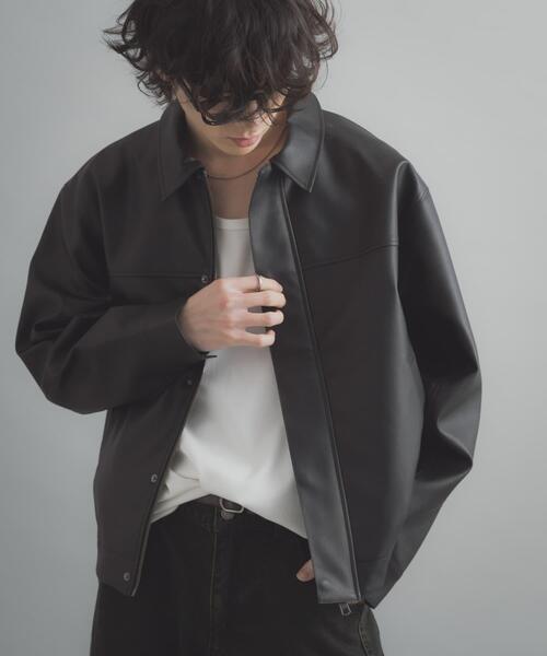 SENSE OF PLACE by URBAN RESEARCH(センスオブプレイスバイアーバンリサーチ)の「FLジップブルゾン(ブルゾン・メンズ・ブラック/ライトベージュ・LARGE/MEDIUM)」の6枚目の写真