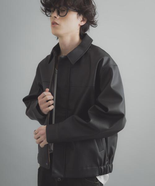 SENSE OF PLACE by URBAN RESEARCH(センスオブプレイスバイアーバンリサーチ)の「FLジップブルゾン(ブルゾン・メンズ・ブラック/ライトベージュ・LARGE/MEDIUM)」の7枚目の写真