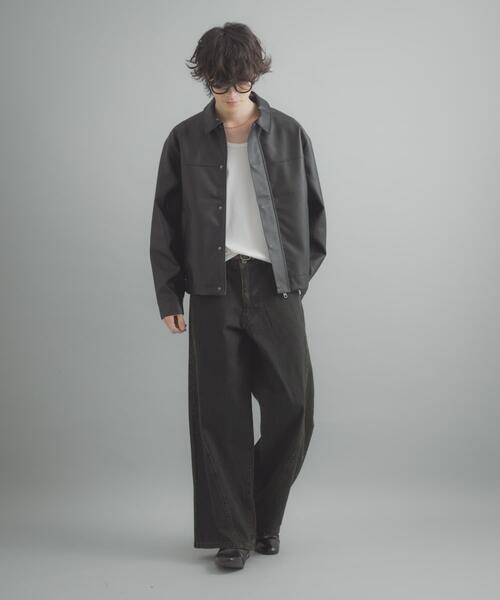 SENSE OF PLACE by URBAN RESEARCH(センスオブプレイスバイアーバンリサーチ)の「FLジップブルゾン(ブルゾン・メンズ・ブラック/ライトベージュ・LARGE/MEDIUM)」の8枚目の写真