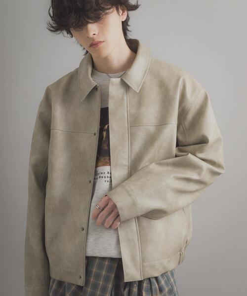 SENSE OF PLACE by URBAN RESEARCH(センスオブプレイスバイアーバンリサーチ)の「FLジップブルゾン(ブルゾン・メンズ・ブラック/ライトベージュ・LARGE/MEDIUM)」の20枚目の写真