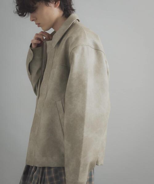 SENSE OF PLACE by URBAN RESEARCH(センスオブプレイスバイアーバンリサーチ)の「FLジップブルゾン(ブルゾン・メンズ・ブラック/ライトベージュ・LARGE/MEDIUM)」の22枚目の写真