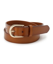 SHOO・LA・RUE | シンプル牛革ベルト（3cm巾）(ベルト)