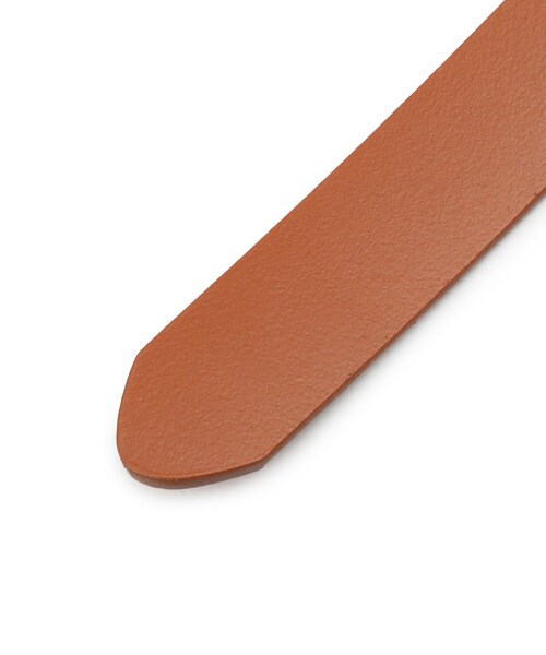 SHOO・LA・RUE（シューラルー）の「シンプル牛革ベルト（3cm巾）（ベルト・レディース・キャメル/ブラック/ブラウン系その他・00）」の5枚目の写真